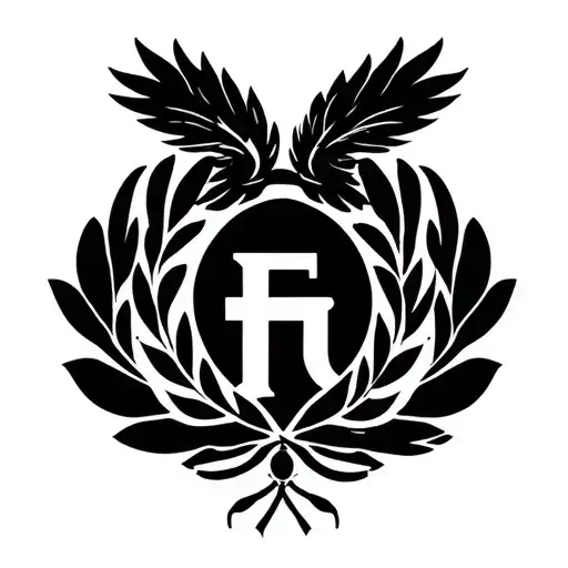 Fred Perry Logo tattoo design idea