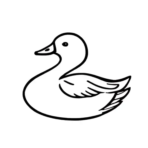 small duck tattoo design tattoo design idea