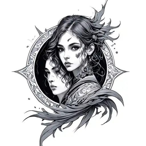 Solo Leveling tattoo design idea