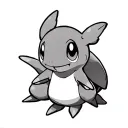 pokemon mudkip playing tattoo design idea