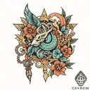 CJ Amen-Ra tattoo design idea