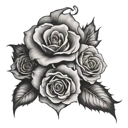 hopeless romantic tattoo design idea