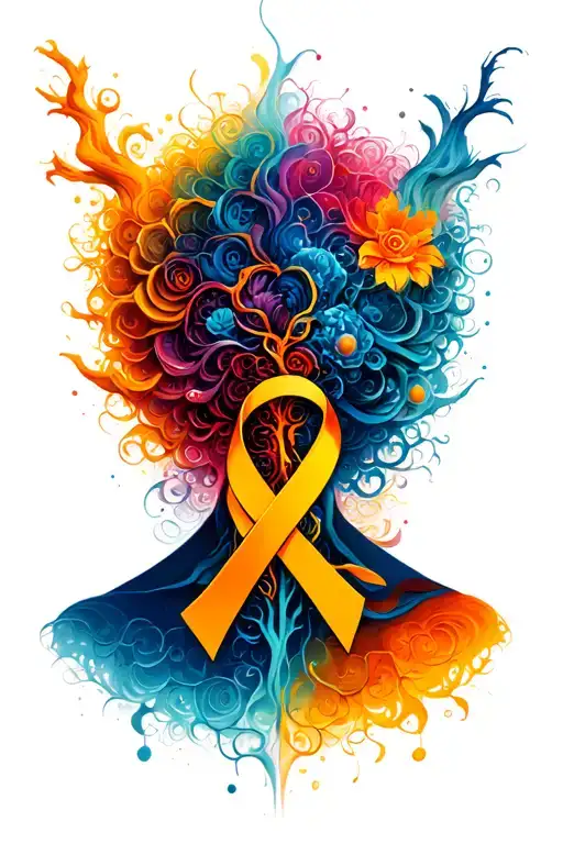 bipolar disorder awareness symbol tattoo design idea