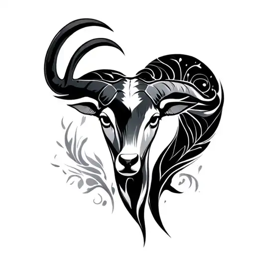 taurus sign intertwined symbolizing your passion tattoo design idea