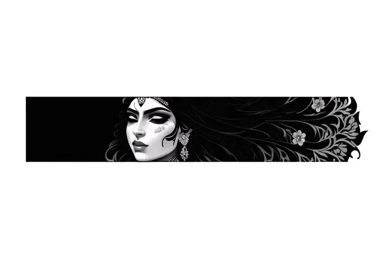 Devi tattoo design idea