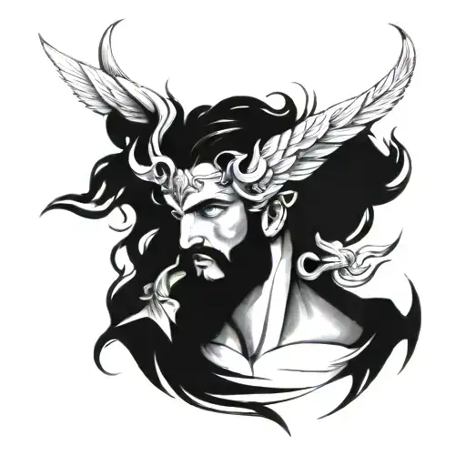 The chest piece I want to do Greek mythology Add Zeus Poseidon and hades it is a tattoo design full chest coverage tattoo design idea