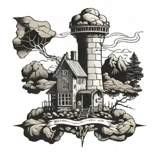 south wales coal mine tattoo design idea
