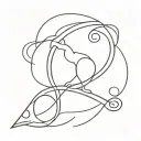 Symbol of courage, love, empathy and fearlessness tattoo design idea