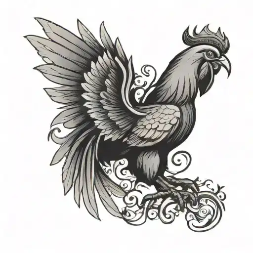 liverbird tattoo design idea