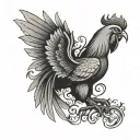 liverbird tattoo design idea