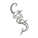 just draw using the template tattoo design idea