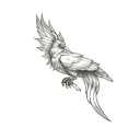 just draw using the template tattoo design idea