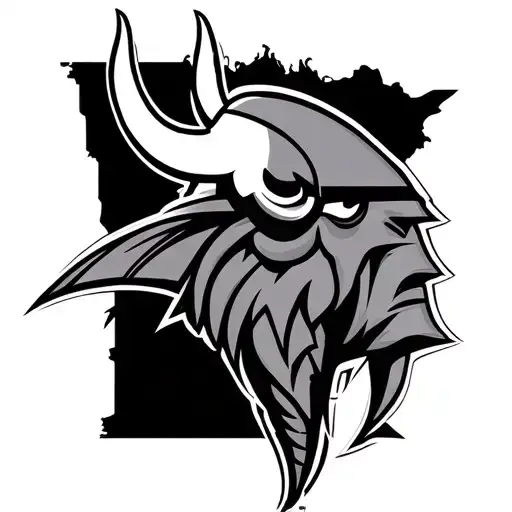 Minnesota Vikings tattoo design idea