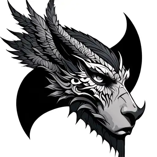 Enki tattoo design idea