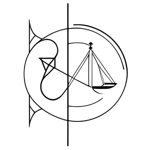 Sagittarius, Aries and Libra tattoo design idea