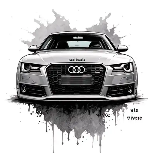 Audi, vide, tace, si vis vivere in pace you'll understand tattoo design idea