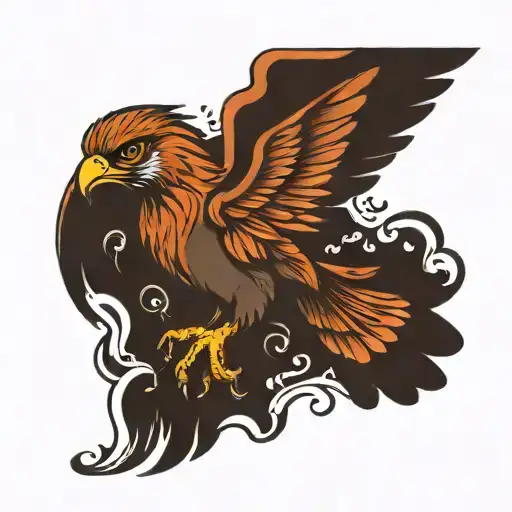 wind beneath my wings  tattoo design idea