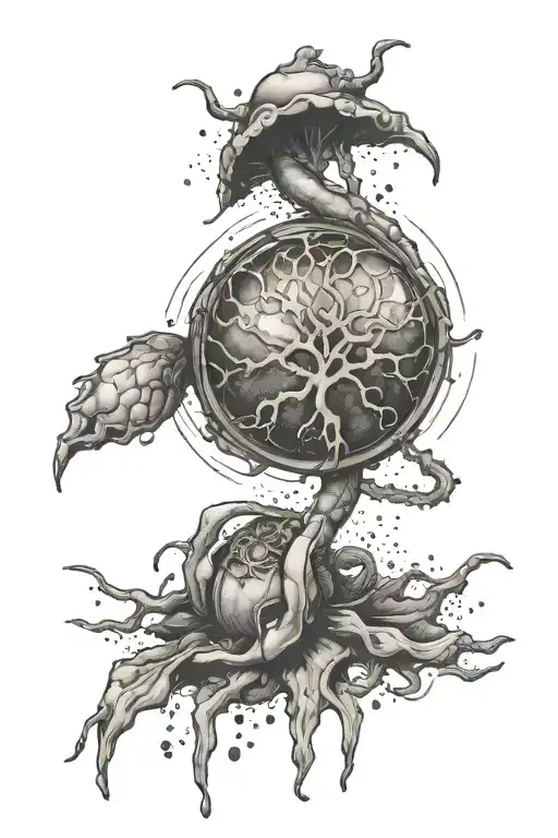 fuck cancer tattoo design idea