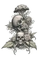 fuck cancer tattoo design idea