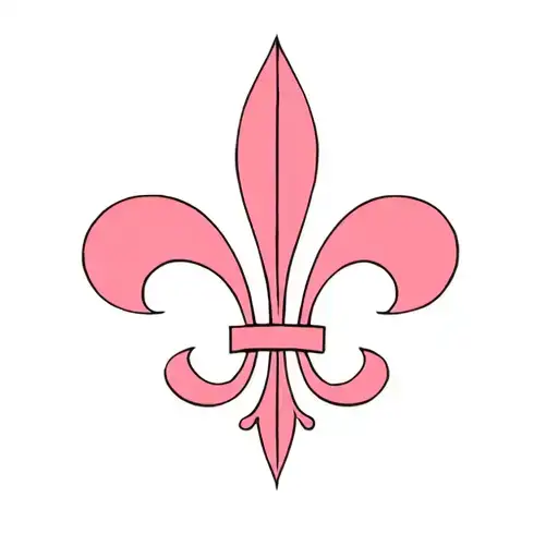 fluer de lis tattoo design idea