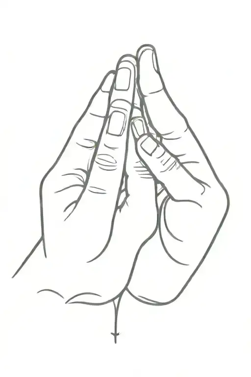 pinky promise with 224 at the bottom  tattoo design idea