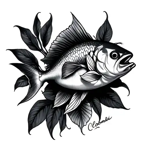 Colombia , dreamer , piscis tattoo design idea