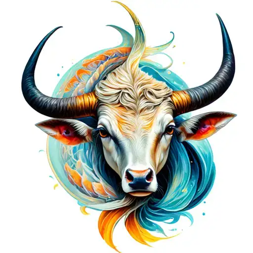 Taurus And Pisces tattoo design idea