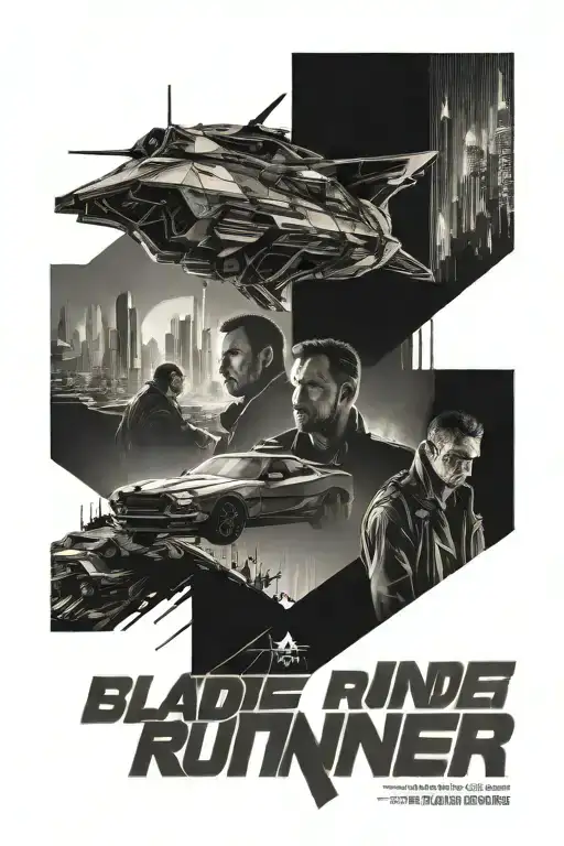 Blade Runner 2049 tattoo design idea