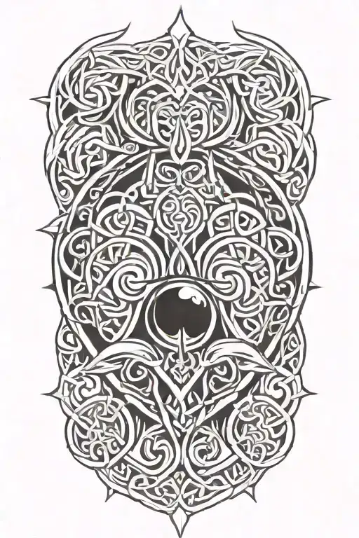 celtic tattoo design idea