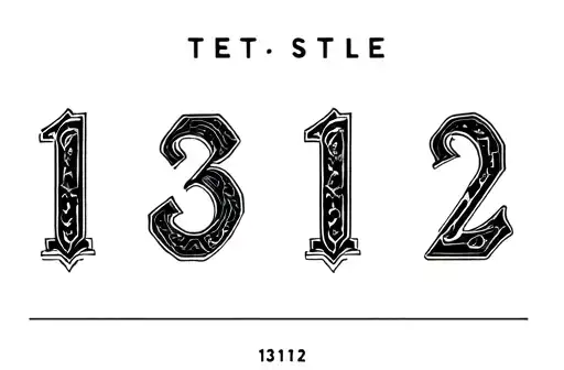 "1312" tattoo design idea