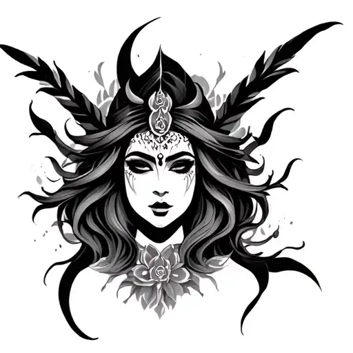 kali tattoo design idea