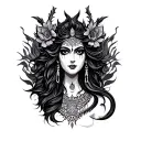 kali tattoo design idea