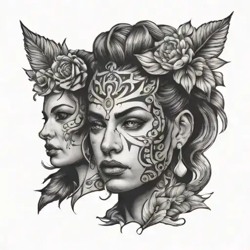 headshots tattoo design idea