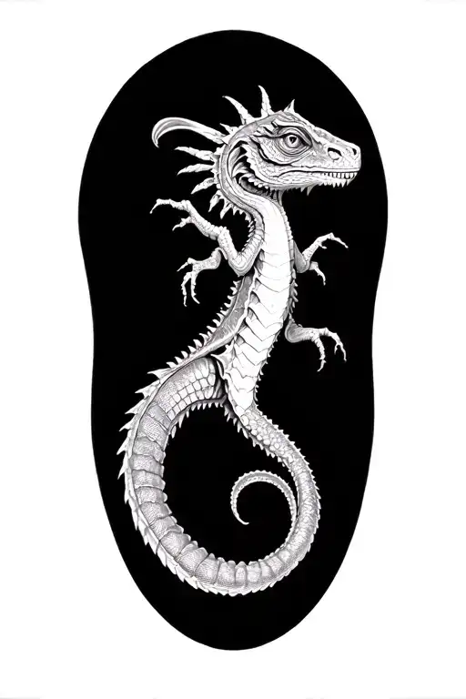 Alex Grey cameleon tattoo design idea