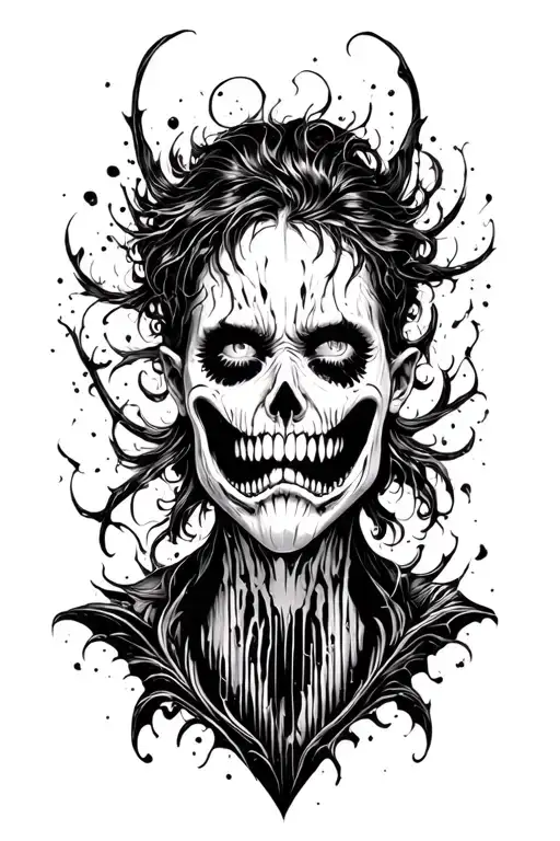 Anxiety Anger Silence tattoo design idea