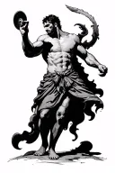 Man in the arena tattoo design idea