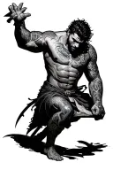 Man in the arena tattoo design idea