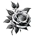 3 Rose tattoo design idea