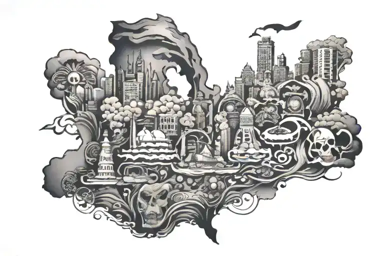 michigan themed design all things michigan tattoo design idea