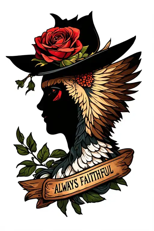 ALWAYS FAITHFUL tattoo design idea
