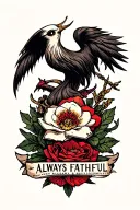 ALWAYS FAITHFUL tattoo design idea