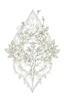 self growth mindset without nature aspects tattoo design idea