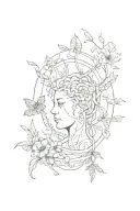 self growth mindset without nature aspects tattoo design idea