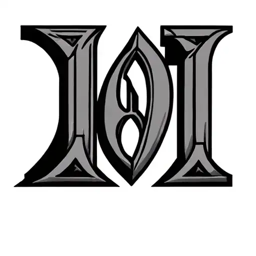 1991 Roman Numerals tattoo design idea