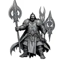 saxon warriors tattoo design idea