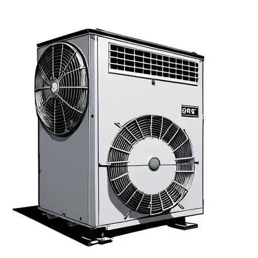 hvac system tattoo design idea