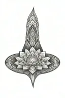 mandala tattoo design idea