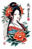 Anima tattoo design idea