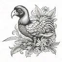 Dodo tattoo design idea