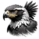 Philippine eagle tattoo design idea